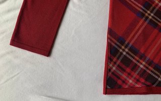 Maglione MARLOOK donna fantasia scozzese