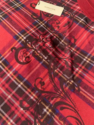 Maglione MARLOOK donna fantasia scozzese