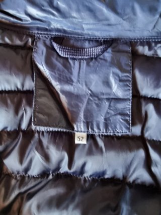 Gilet Piumino Leggero Blu Notte Tg. 52