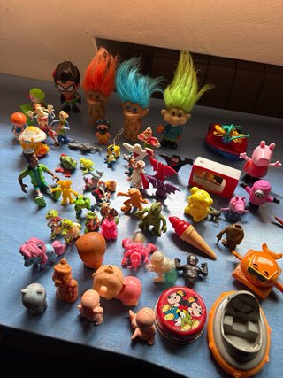 Lote figuras goma/sueltas - Colección variada