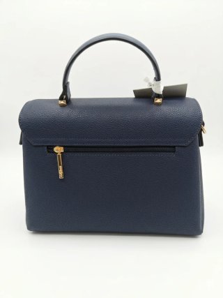 Borsa Melluso 1953 Pelle Blu Nuova