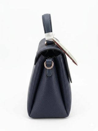 Borsa Melluso 1953 Pelle Blu Nuova