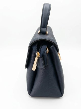 Borsa Melluso 1953 Pelle Blu Nuova