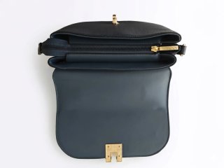 Borsa Melluso 1953 Pelle Blu Nuova