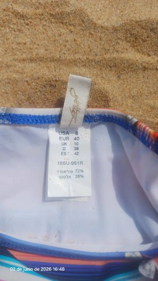 Bikini Gottex azul y rosa