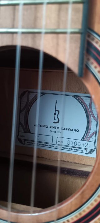 Guitarra Acústica con Capo