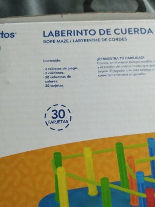Juego Laberinto de Cuerda