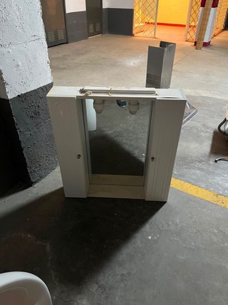 Tocador baño mueble con espejo