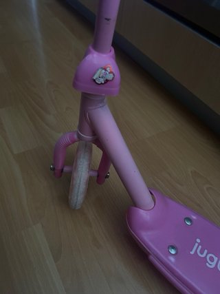 Patinete infantil 3 ruedas rosa Juguettos