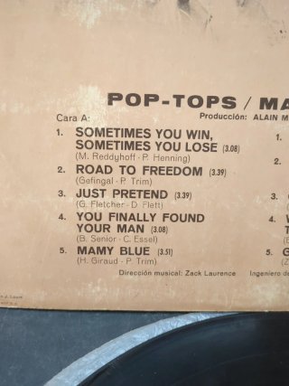 LP Vinilo Pop-Tops - Mamy Blue