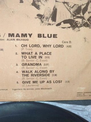 LP Vinilo Pop-Tops - Mamy Blue