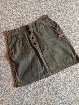 Gonna jeans verde Rica Lewis taglia L