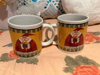 Juego 2 Tazas Papá Noel