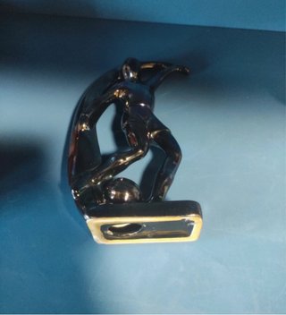 Escultura cerámica figura hombre