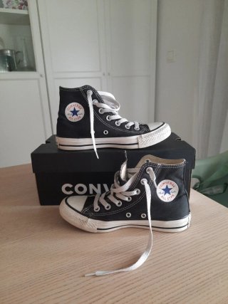 Converse Mujer Talla 36 Negras