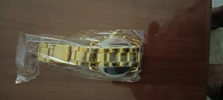 Reloj Eneva Oro Negro Vestir Hombre