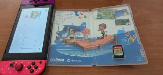 Nintendo Switch V1 con caja y juego Animal Crossin