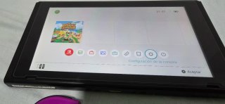 Nintendo Switch V1 con caja y juego Animal Crossin