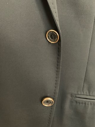 Chaqueta Americana Zara Man Negra