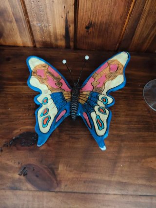 Mariposa Decorativa Cerámica