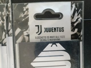 Set 20 Inviti Festa Juventus Bambino