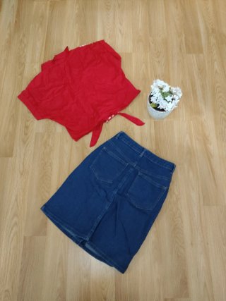 Conjunto Falda y Blusa Chanel