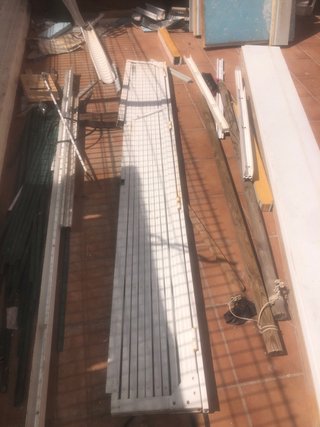 Rejas de tijera extensible para puerta/ventana