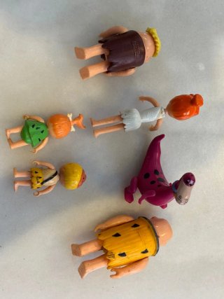 Figuras Los Picapiedra Retro