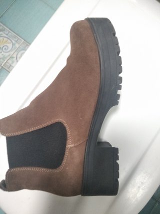 Botines Ercilla Ante Marrón Talla 40
