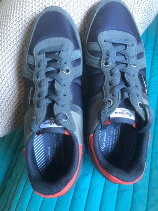 Zapatillas Pepe Jeans Azul/Gris Talla 42