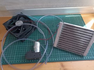 Kit DIY: Ventiladores, Bomba y Radiador