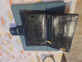 Cartera Balenciaga Piel Cocodrilo Vintage Negra