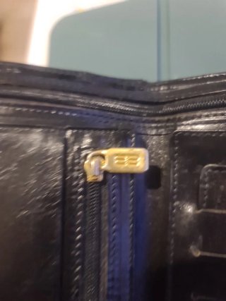 Cartera Balenciaga Piel Cocodrilo Vintage Negra