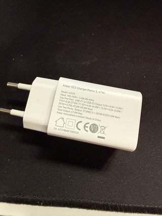 Cargador Anker 523 Nano 3 47W Dual USB-C