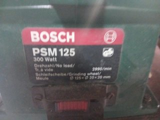 Afiladora Bosch PSM 125