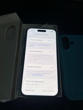 iPhone 16 128GB negro