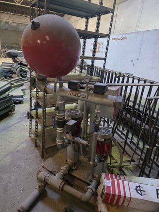 Sistema de presurización de agua
