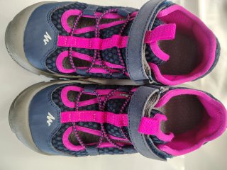 Zapatillas Trekking Quechua Talla 34-35