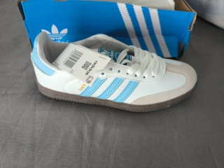 Adidas Samba Deportivas Blancas y Azules