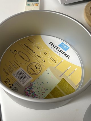 Molde para tarta PME 25 cm