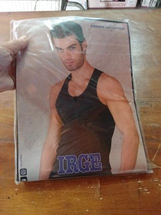 Set da 2 Canotta uomo IRGE cotone bielastico tg L