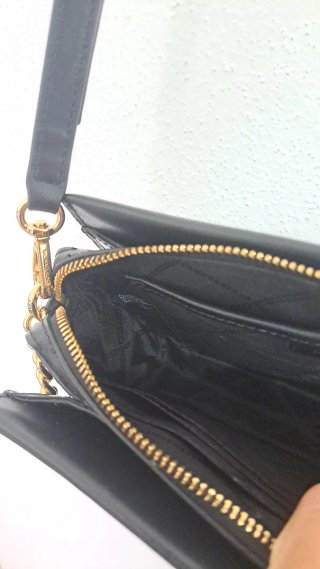 Bolso Negro Michael Kors Cadena Dorada