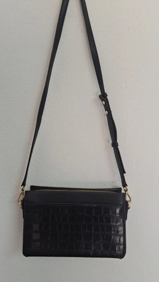 Bolso Negro Michael Kors Cadena Dorada