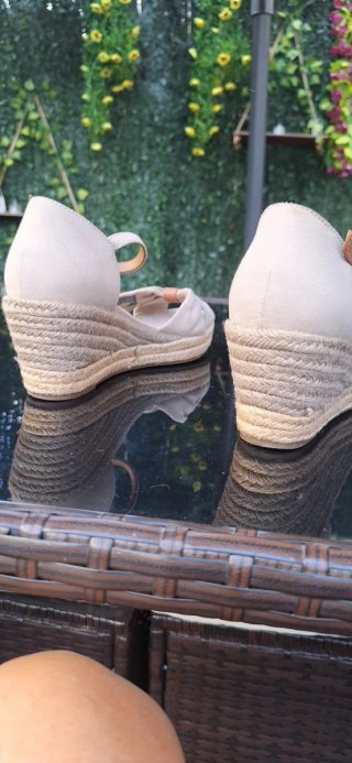 Sandalias esparto Tommy Hilfiger beige