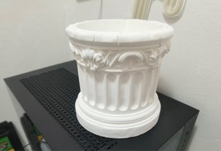 Vaso colonna antica stile pietra