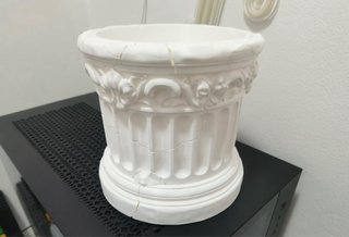 Vaso colonna antica stile pietra