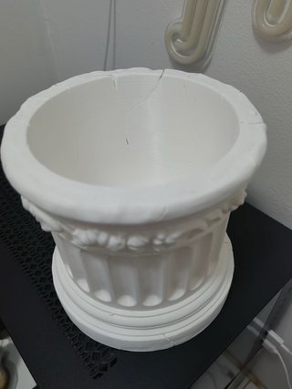 Vaso colonna antica stile pietra