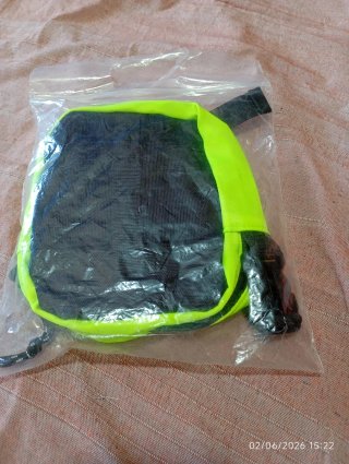 Bandolera Unisex Miles Negra y verde