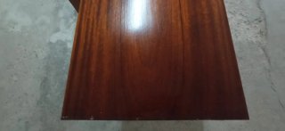 Barra de bar de madera maciza