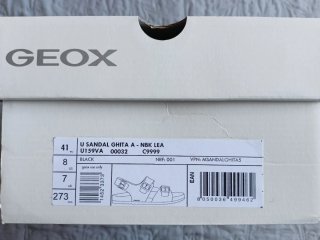 Sandalias Geox Ghita negro talla 41